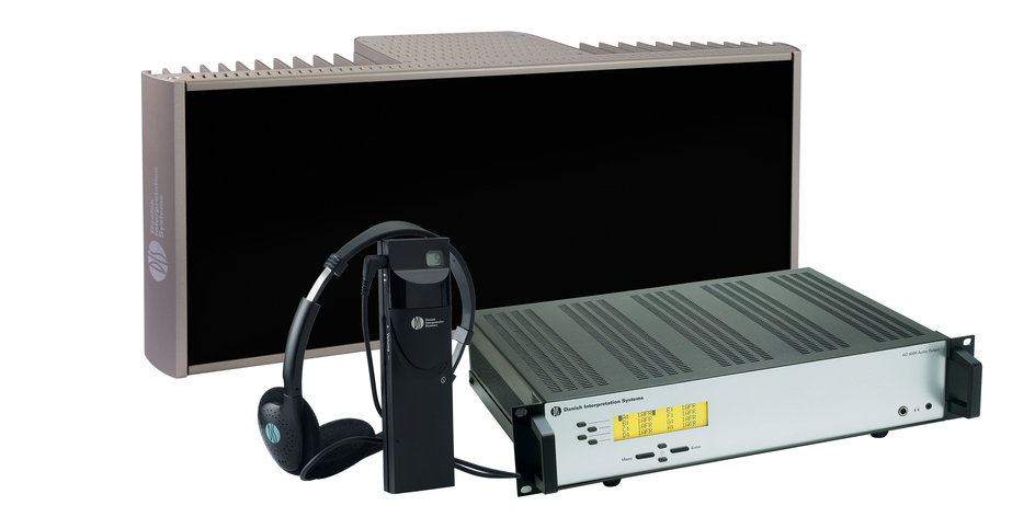 DIR 6000  DCS 6000  מערכות דיבור רב שומעים בכנסים במוזאונים ובתחמים גדולים עד 2600 מטר רבוע למקרן אחד- A DIS  